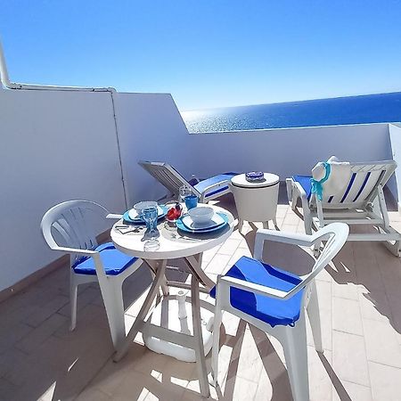 Mira Atlantico 13- Terraco Com Vista Mar E Cidade, Wifi, 80Mt Praia Quarteira Bagian luar foto